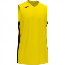 Kosárlabda mez felső Joma Cancha III sárga ujjatlan XL Kosárlabda mezek Joma
