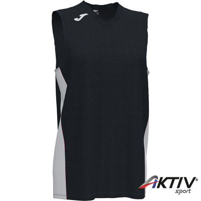 Kosárlabda mez felső női Joma Cancha III fekete ujjatlan XL