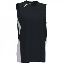 Kosárlabda mez felső női Joma Cancha III fekete ujjatlan XL Kosárlabda mezek Joma