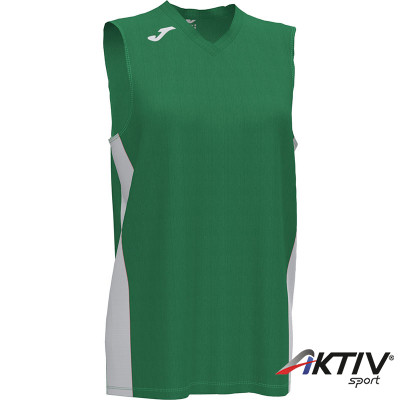 Kosárlabda mez felső női Joma Cancha III zöld ujjatlan XL