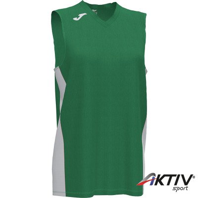 Kosárlabda mez felső női Joma Cancha III zöld ujjatlan XL