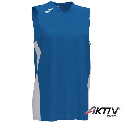 Kosárlabda mez felső női Joma Cancha III kék ujjatlan XL