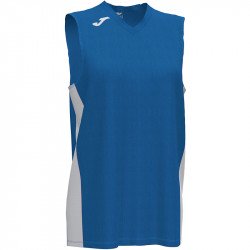 Kosárlabda mez felső női Joma Cancha III kék ujjatlan XL Kosárlabda mezek Joma