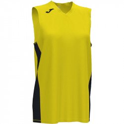 Kosárlabda mez felső női Joma Cancha III sárga ujjatlan XL Kosárlabda mezek Joma