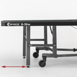 Sponeta S8-36w zöld verseny ITTF Super Compact ping-pong asztal