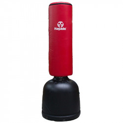 Álló boxzsák Hayashi állítható magasságú piros Sportszer Hayashi