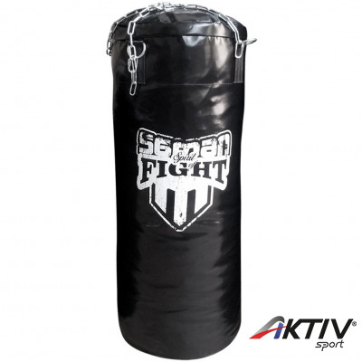 Boxzsák Saman Spirit of Fight műbőr 100x40 cm