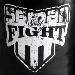 Boxzsák Saman Spirit of Fight műbőr 100x40 cm