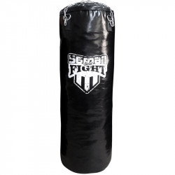 Boxzsák Saman Spirit of Fight műbőr 120x40 cm Sportszer Saman