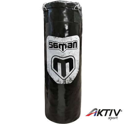 Boxzsák Saman Big Logo Slim műbőr 120x35 cm