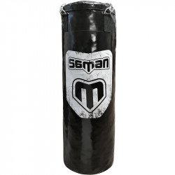 Boxzsák Saman Big Logo Slim műbőr 120x35 cm Sportszer Saman