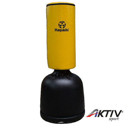 Álló boxzsák Hayashi állítható magasságú 155-185 cm sárga