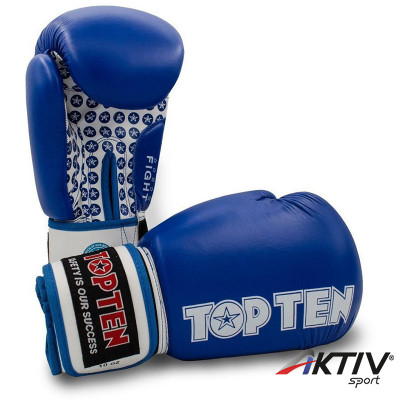 Boxkesztyű Top Ten Fight kék