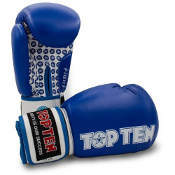 Boxkesztyű Top Ten Fight kék Sportszer Top Ten
