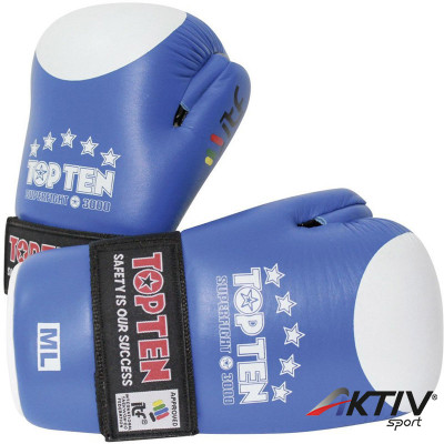 Semi-contact kesztyű Top Ten ITF Superfight 3000 kék