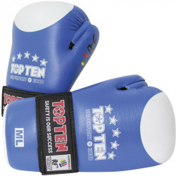 Semi-contact kesztyű Top Ten ITF Superfight 3000 kék Sportszer Top Ten