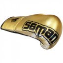 Boxkesztyű Saman Felix Promotion fűzős arany 8 oz