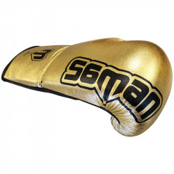 Boxkesztyű Saman Felix Promotion fűzős arany 8 oz