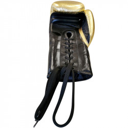 Boxkesztyű Saman Felix Promotion fűzős arany 8 oz