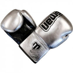 Boxkesztyű Saman Felix Promotion fűzős ezüst 8 oz Sportszer Saman