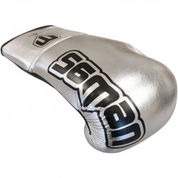 Boxkesztyű Saman Felix Promotion fűzős ezüst 8 oz