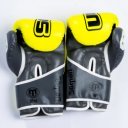 Boxkesztyű Saman Colours 1985 műbőr sárga-szürke 10 oz