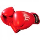 Boxkesztyű Saman Competition bőr piros 12 oz