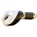 Boxkesztyű Saman Gold Snake bőr törtfehér-arany 10 oz