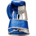 Boxkesztyű Saman Pro Sparring kék-ezüst 10 oz