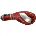 Boxkesztyű Saman Pro Sparring meggy-ezüst 10 oz