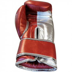 Boxkesztyű Saman Pro Sparring meggy-ezüst 10 oz