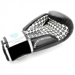 Boxkesztyű Top Ten Superfight 3000 WAKO fekete 14 oz