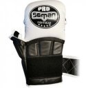 MMA kesztyű Saman Colours 1985 bőr fekete-fehér L-XL