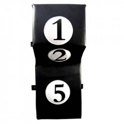 Fali pajzs célpontokkal Phoenix 62x30x20-35 cm