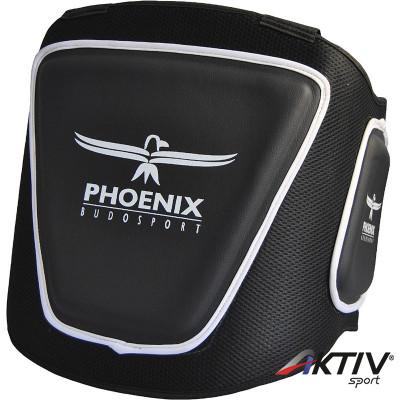 Haspajzs Phoenix bőr vállrögzítővel fekete