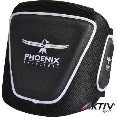 Haspajzs Phoenix bőr vállrögzítővel fekete