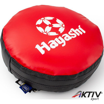 Körpajzs Pontütő Hayashi Mini műbőr fekete-piros