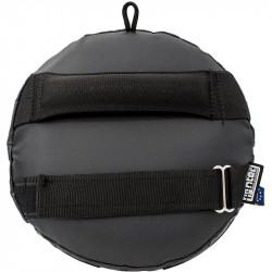 Körpajzs Pontütő Hayashi Mini műbőr fekete-piros