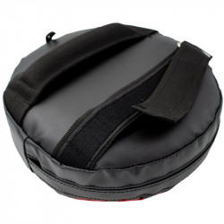 Körpajzs Pontütő Hayashi Mini műbőr fekete-piros