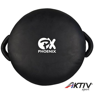 Körpajzs Phoenix edzői bőr 40 cm fekete