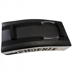 Rúgópajzs Phoenix 75x35x15cm fekete-fehér