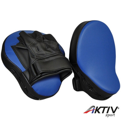 Pontkesztyű Phoenix Syntec műbőr hajlított fekete-kék