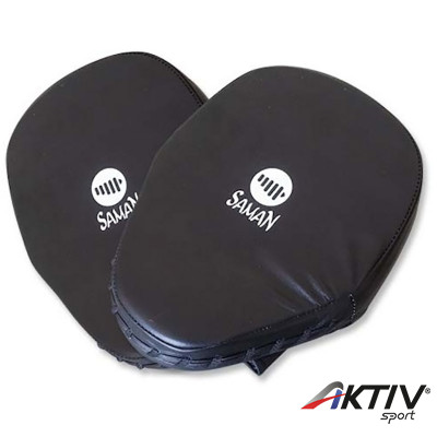 Pontkesztyű Saman hajlított kicsi bőr fekete