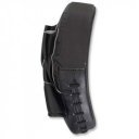 Pontkesztyű Saman hajlított kicsi bőr fekete