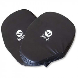 Pontkesztyű Saman hajlított kicsi bőr fekete Sportszer Saman