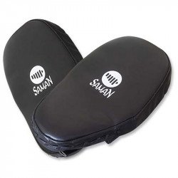 Pontkesztyű Saman hajlított nagy bőr fekete Sportszer Saman