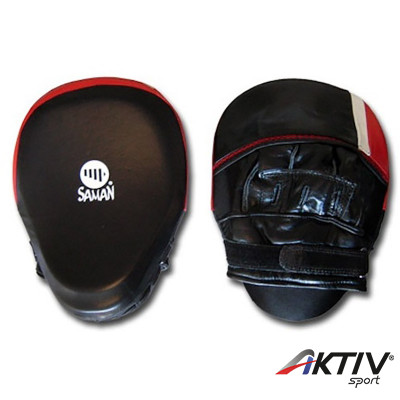 Pontkesztyű Saman Pro hajlított bőr kicsi fekete