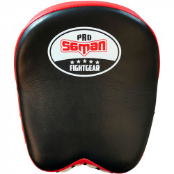 Pontkesztyű Saman Pro mini bőr fekete-piros-fehér