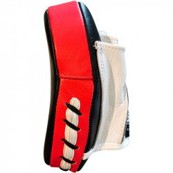 Pontkesztyű Saman Pro mini bőr fekete-piros-fehér