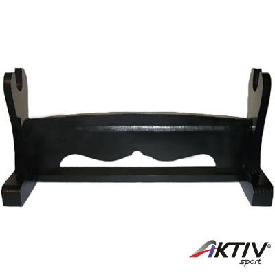 Kard állvány 1 kard részére fa fekete